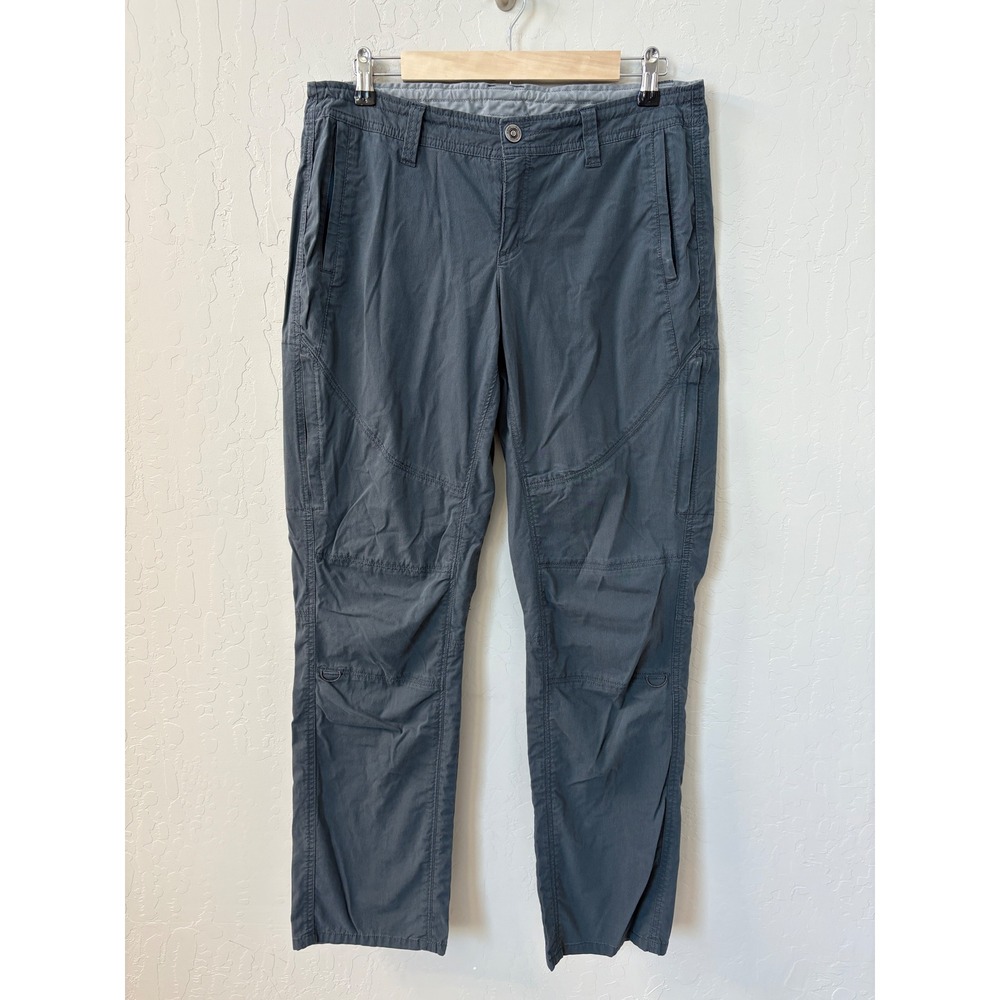 Kuhl Spire Roll Up Travel Hiking Pants Lightweight Outdoor Gray‎ Women's 10